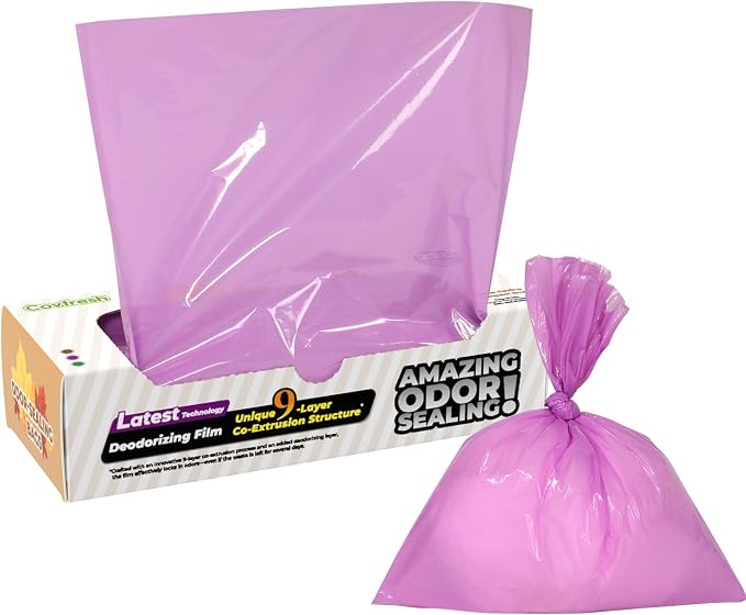 Odor Sealing Small Trash Bags Home & Food Use M-220 Count Disposable Bags by Unknown