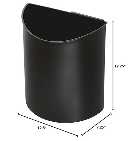 Safco Deskside Small Trash Can Recycling Bin Combo, 3 Gallon, - Image 6
