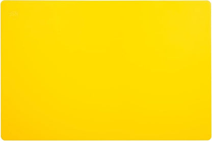 Thirteen Chefs Large 18 x 12 Yellow Cutting Board - Image 3