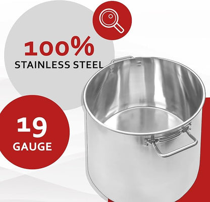 Concord Cookware Stainless Steel Stock Pot Cookware - Image 8