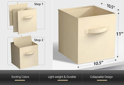 Sorbus Fabric Storage Cubes - Image 3
