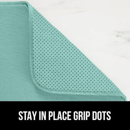 GORILLA GRIP Ultra Water Absorbent Microfiber Dish Drying Mat, Quick Dry Thick - Image 4