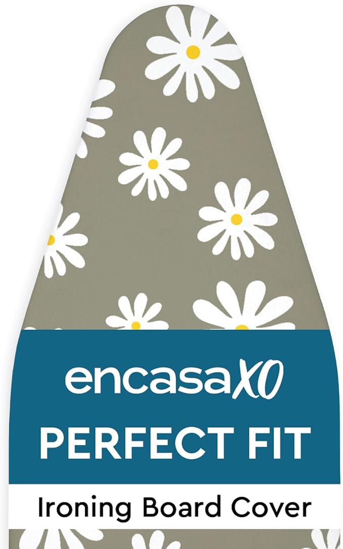 Encasa XO Ironing Board Cover and Pad 49"x18" by EncasaXO