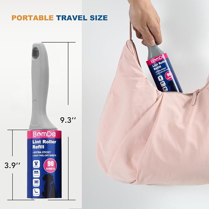 Extra Sticky Lint Roller for Pet Hair, Pet Hair Remover - Image 6