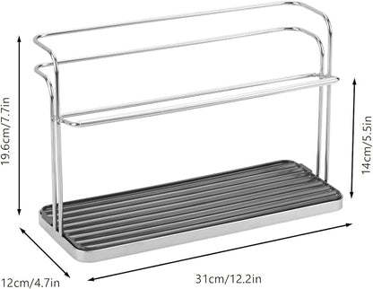 Bottle & Cup Drying Rack with Drain Tray - Image 5