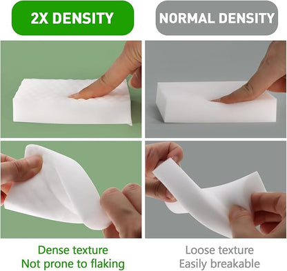 Sponge Eraser 50 Pack 2X Density and Long Lasting Melamine Sponges - Image 5