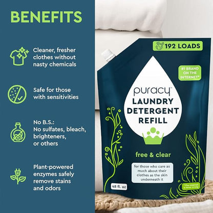 Puracy Laundry Detergent Refill - Image 2