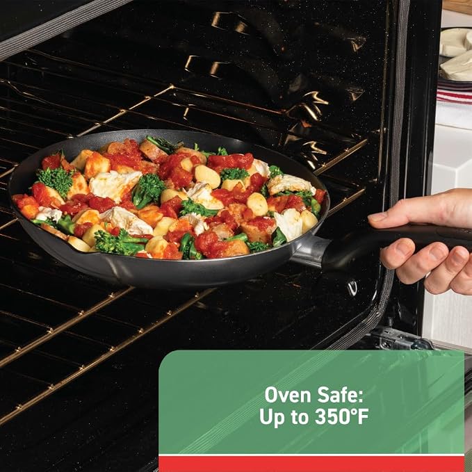 T-fal Initiatives Nonstick Stockpot 8 Quart Oven Safe 350F Cookware, Pots and - Image 5