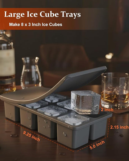 Large Silicone Ice Cube Trays - Image 4