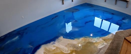 colored epoxies Dynamic Blue Epoxy Resin - Image 4