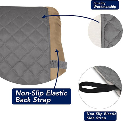 PureFit Reversible Quilted Sofa Cover, Water Resistant Slipcover Furniture - Image 3
