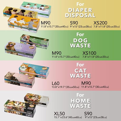 BOS Odor-Sealing Kitchen, Home & Food Small Trash Bags - Image 9