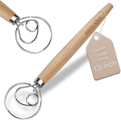 Danish Dough Whisk, Sourdough Bread Whisk by Unknown