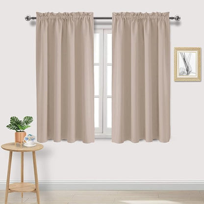 DWCN Blackout Curtains for Living Room Thermal Insulated, Energy Saving & Noise by DWCN
