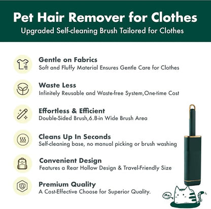 Pet Hair Remover for Clothes -Dog & Cat Hair Remover for Clothes-Better Than - Image 2