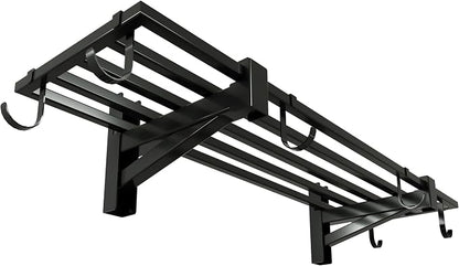 1-Pack Garage Wall Shelving, Heavy Duty Garage Storage Shelves, Wall Mounted - Image 2