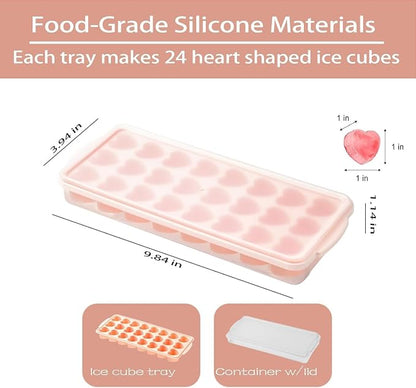 Heart-Shaped Ice Cube Trays - Image 5