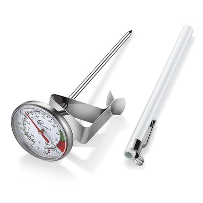 KT THERMO Instand Read 2-Inch Dial Thermometer, Chocolate Milk Foam by KTTHERMO