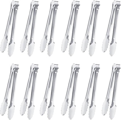 Serving Tongs, Buffet Tongs, Dmoera Stainless Steel Food Tong Serving Tong by Must-havesForYourKitchen