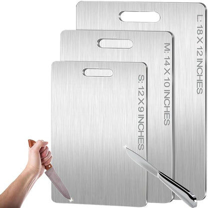 Titanium Cutting Board by ZaucetFaucetFactoryLLC