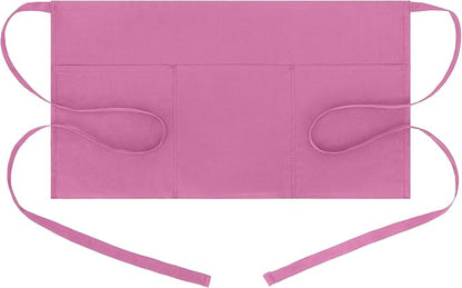 BOHARERS Pink Waitress Apron for Women by BOHARERS