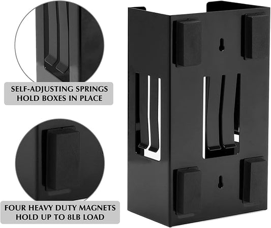 EMENTOL Magnetic Glove/Tissue Dispenser Holder Set, Mount onto Tool Box or in - Image 2