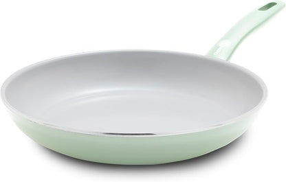 GreenPan Dover 10” Frying Pan Skillet, Non-Toxic PFAS-Free Ceramic Nonstick by GreenPan