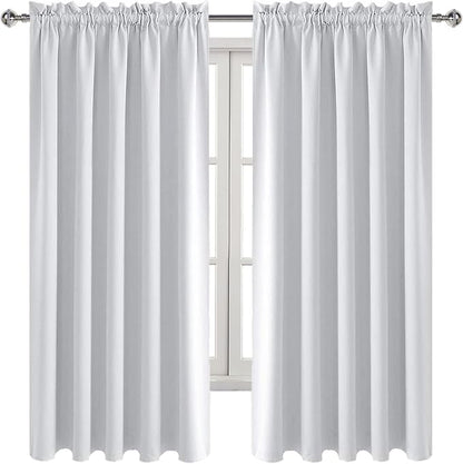 DWCN Blackout Curtains for Bedroom – Rod Pocket Thermal Insulated Noise - Image 9