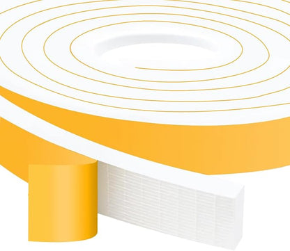 High Density Foam Weather Stripping Door Seal Strip Insulation Tape Roll by Trisiki