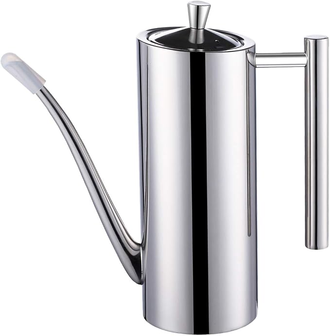 Sumerflos Olive Oil Dispenser Bottle Stainless Steel, 700ml/24oz Drip-Free by Sumerflos