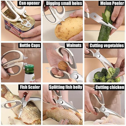 2 Pcs Heavy Duty Kitchen Shears - Image 6