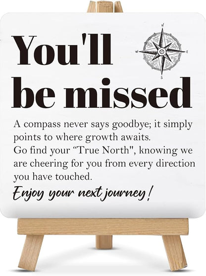 Farewell Gifts for Coworkers, Nautical Decor, Goodbye Going Away Gifts for by Unknown
