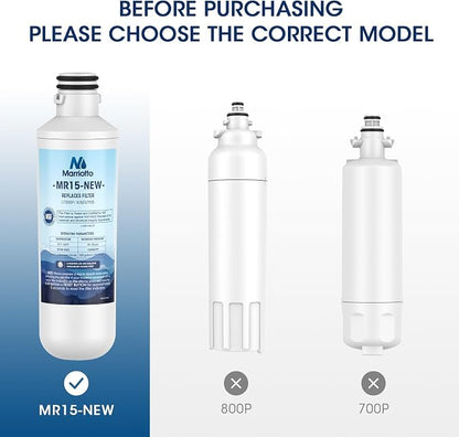 MARRIOTTO LT1000PC Refrigerator Water Filter, Water Filter ADQ747935 Compatible - Image 2