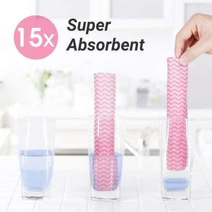 Reusable Cleaning Cloths Dish Paper Towels, Domestic Cleaning Towels - Image 4