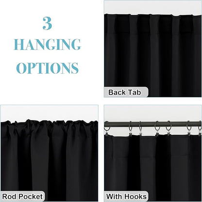 RYB HOME Small Window Curtains - Image 7