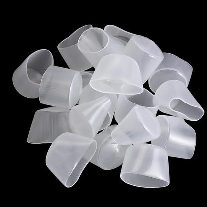 uxcell 20pcs Rubber End Caps 35mm ID Vinyl PVC Round Tube Bolt Cap Cover Screw - Image 4