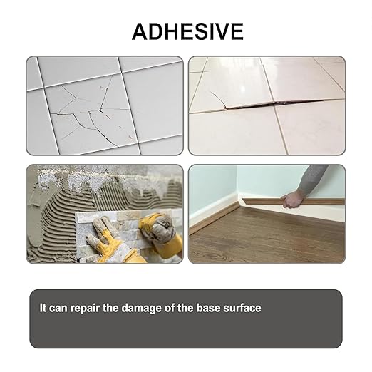 Tile and Ceramic Glaze Repair Paste,Ceramic Tile Crack Repair,Porcelain Sink Repair Kit,Tilegrout Repair,for Bathtub Tilefloors,Sinks, and Toilets (2PC)