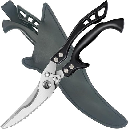 ANDONG Heavy Duty Kitchen Scissors, Professional Poultry Shears, Cooking - Image 9