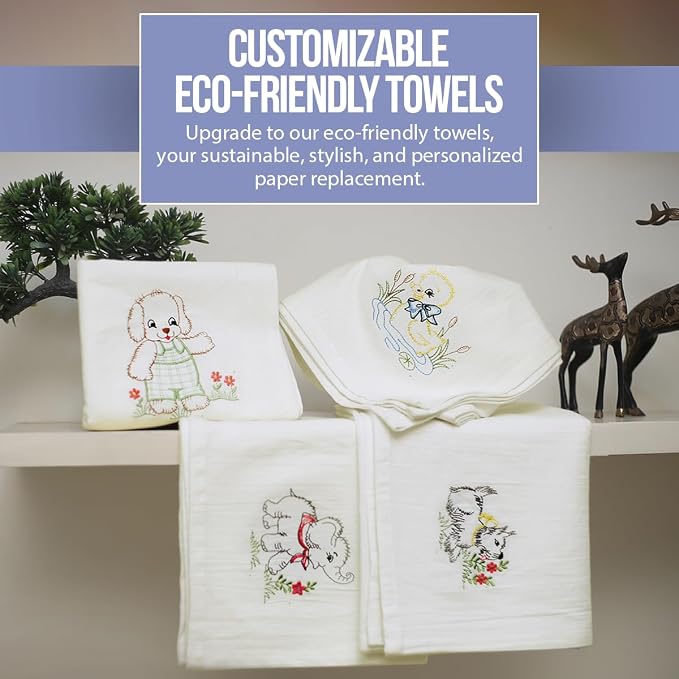 WHITEWRAP Flour Sack Towels| Tea Towel - Image 4