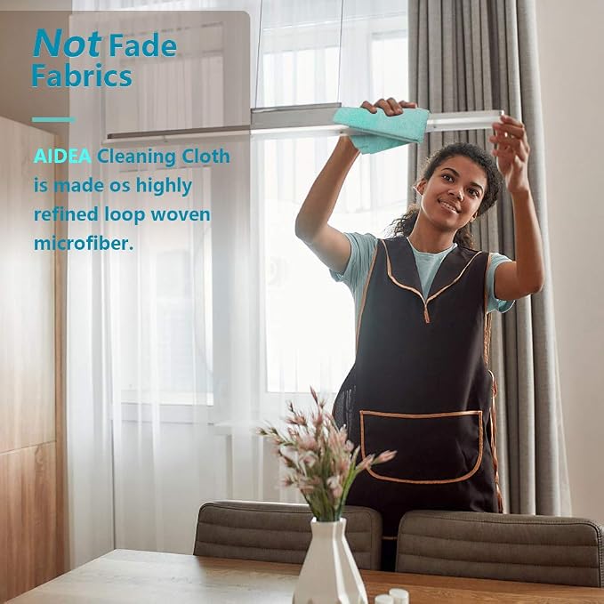 AIDEA Microfiber Cleaning Cloth, All Purpose Microfiber Towels, Absorbent - Image 8
