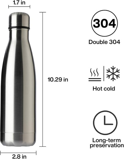 MEWAY 17oz Sport Water Bottle Vacuum Insulated Stainless Steel Leak-Proof - Image 7