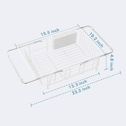 JASIWAY Dish Drying Rack in Sink, Small Dish Drainers - Image 7