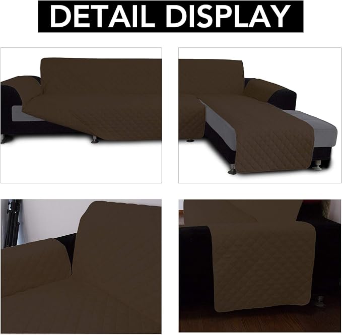 Easy-Going Sofa Slipcover L Shape Sofa Cover Sectional Couch Cover Furniture - Image 3