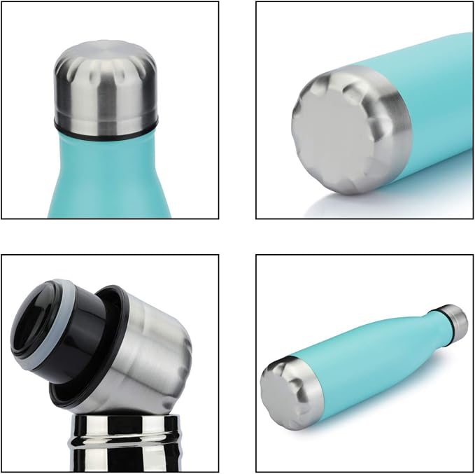 MEWAY 17oz Sport Water Bottle Vacuum Insulated Stainless Steel Leak-Proof - Image 8