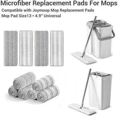 10Pcs Joymoop Mop Replacement Pads, 13 * 4.9'' Universal Mop Pads Mop Head - Image 7
