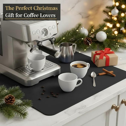Dish Drying Mat Super Absorbent – 17" x 31" Coffee Mat - Image 9