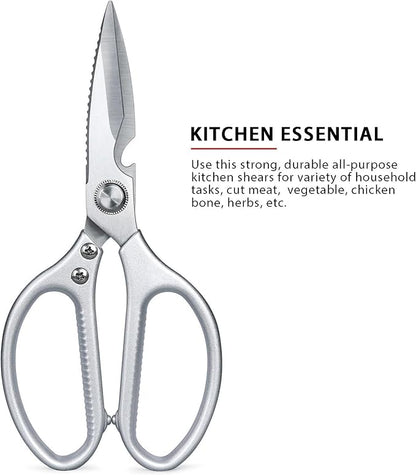 8.46'' Large Kitchen Scissors for Food, Heavy Duty All Purpose Kitchen Shears - Image 2