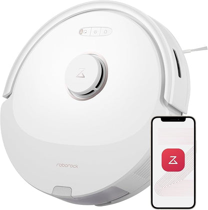 roborock Q8 Max Robot Vacuum and Mop Cleaner, DuoRoller Brush, 5500Pa Strong by Roborock