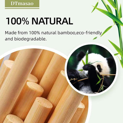 1/4 x 12 Inch 50 PCS Dowel Rods Wood Sticks Wooden Dowel Rods - Image 2