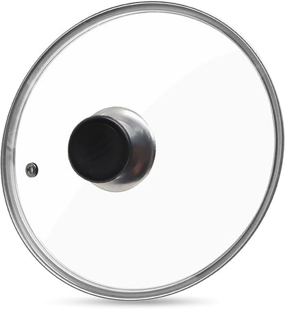 Glass Lid for Frying Pan Tempered Glass Pot Lid by Unknown